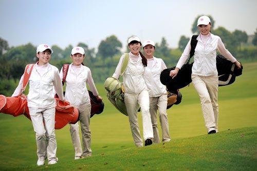 高尔夫球童工作服