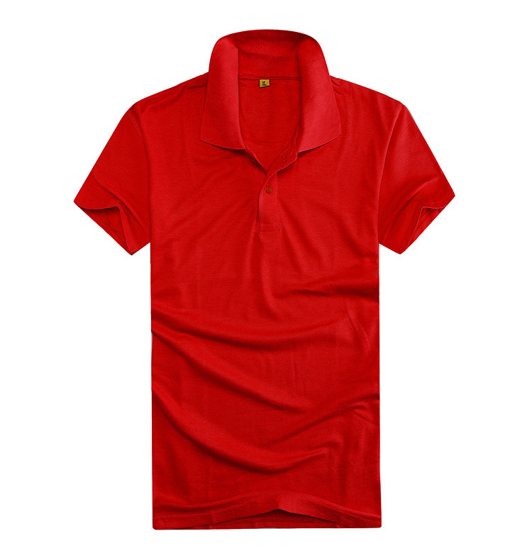 红色Polo衫