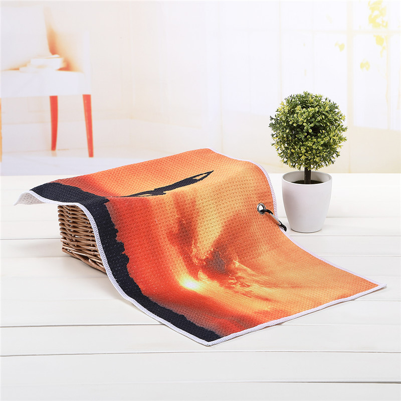 高尔夫运动毛巾